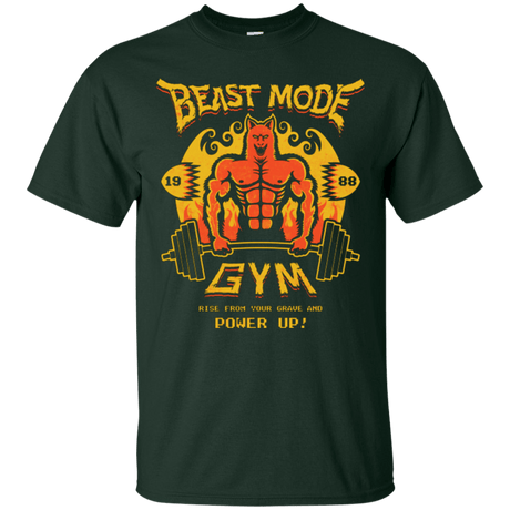 T-Shirts Forest Green / Small Beast Mode Gym T-Shirt