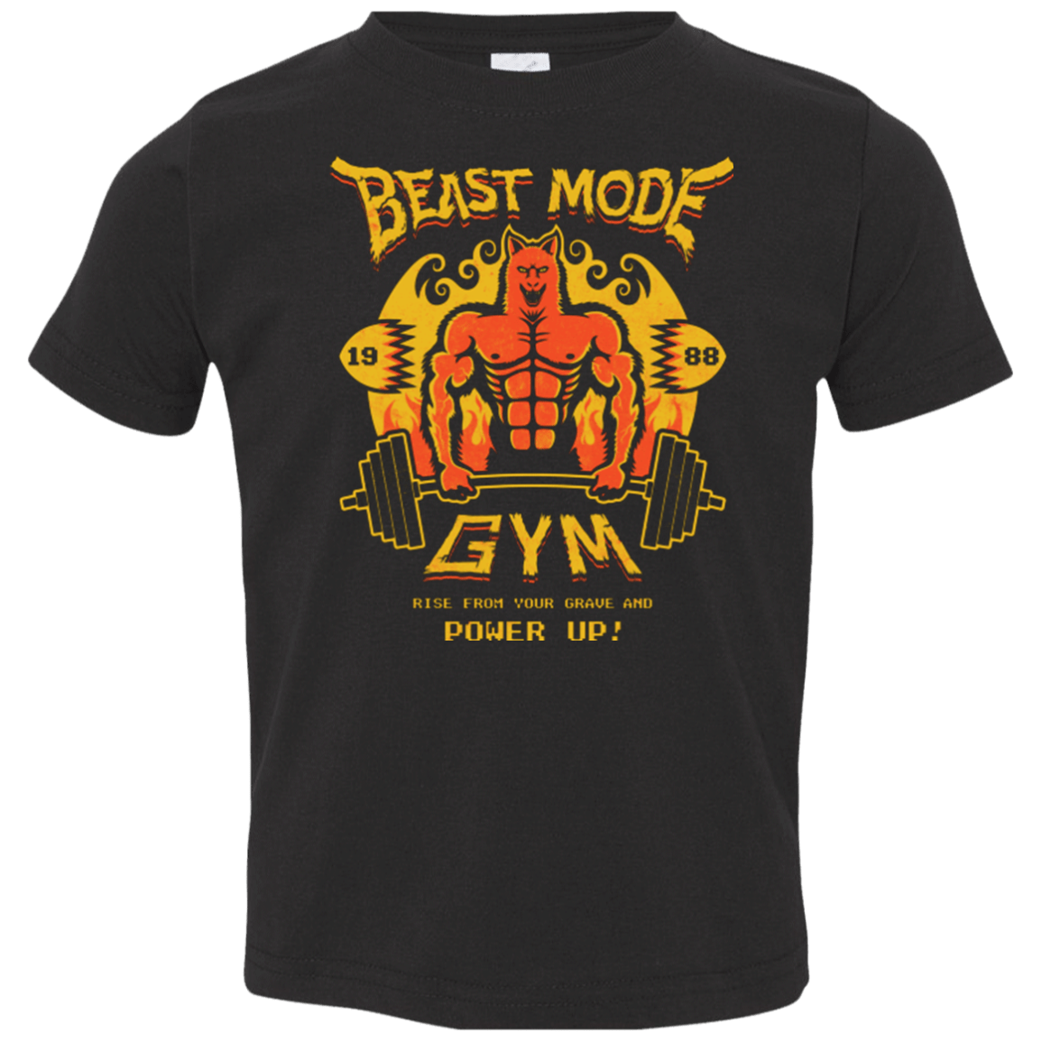 T-Shirts Black / 2T Beast Mode Gym Toddler Premium T-Shirt