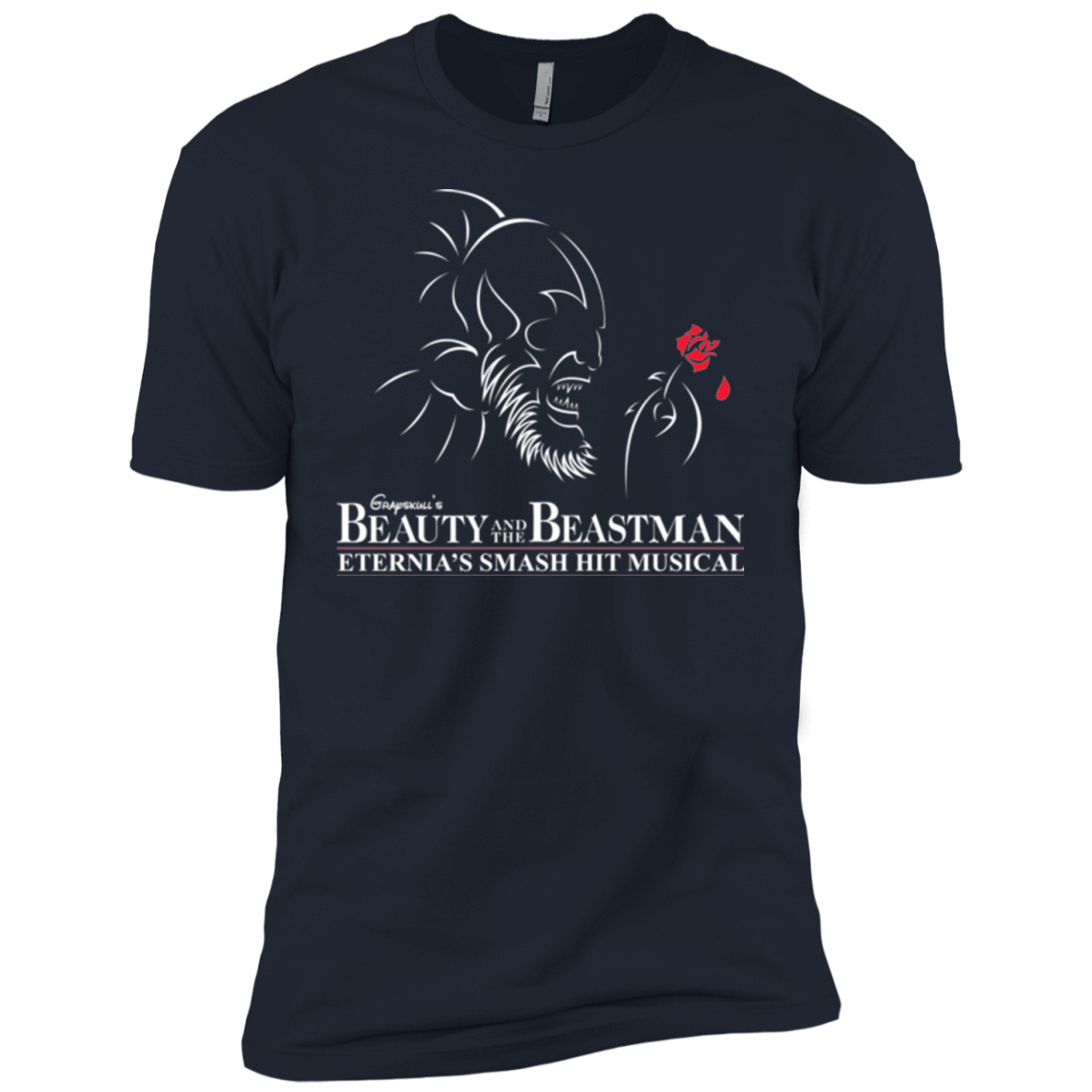 T-Shirts Midnight Navy / YXS Beauty and the Beastman Boys Premium T-Shirt