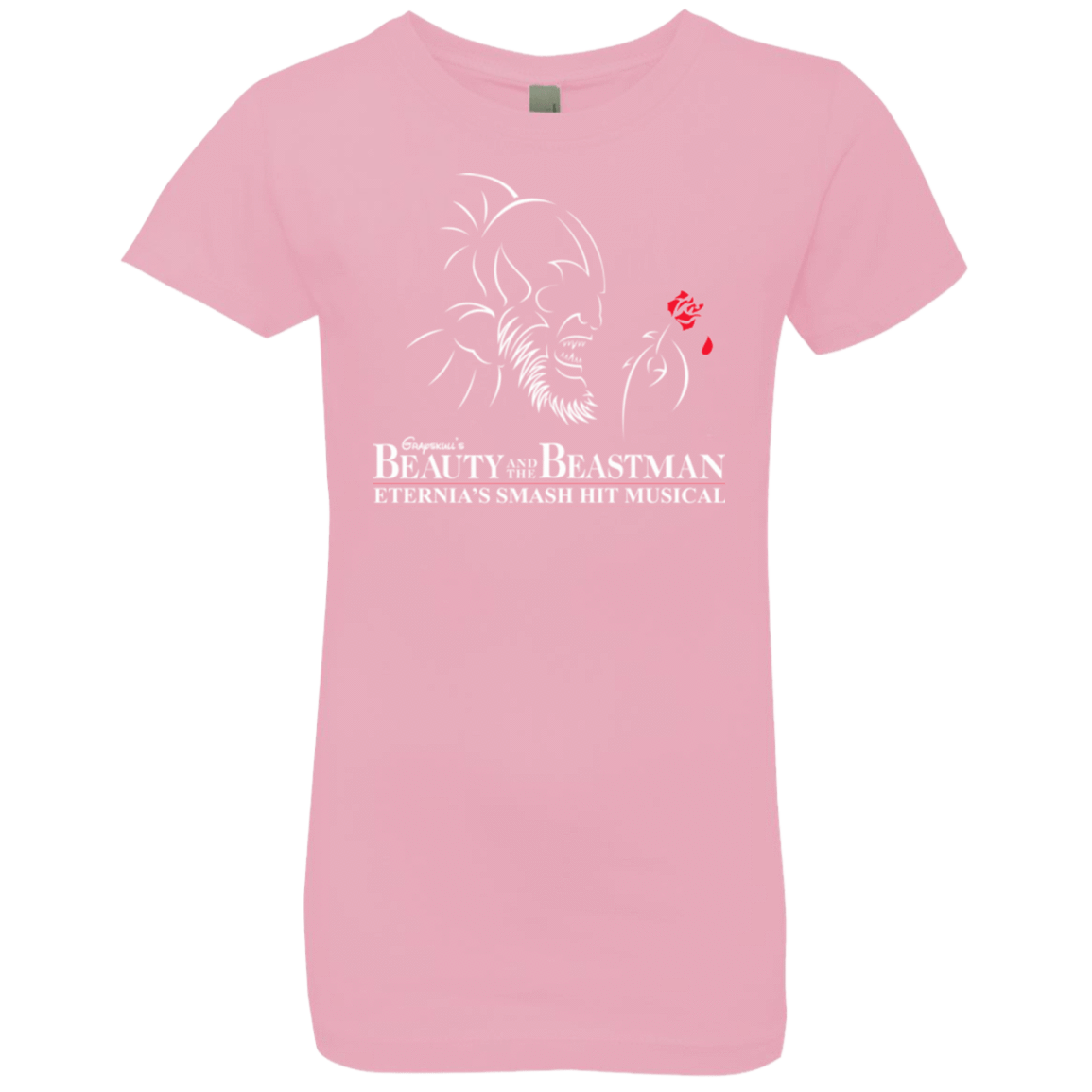 T-Shirts Light Pink / YXS Beauty and the Beastman Girls Premium T-Shirt
