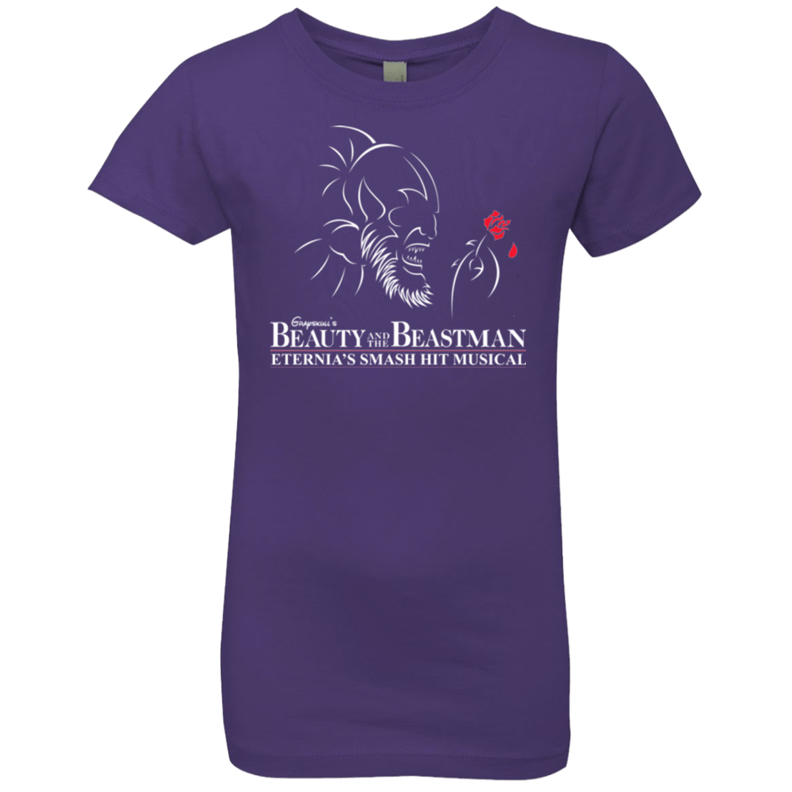 T-Shirts Purple Rush / YXS Beauty and the Beastman Girls Premium T-Shirt