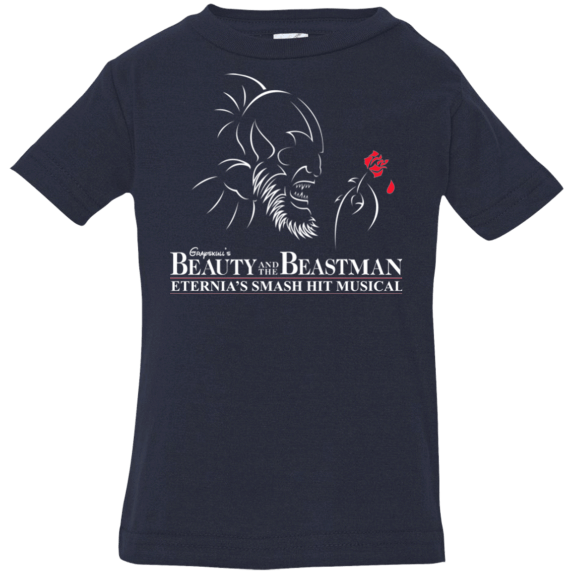 T-Shirts Navy / 6 Months Beauty and the Beastman Infant Premium T-Shirt