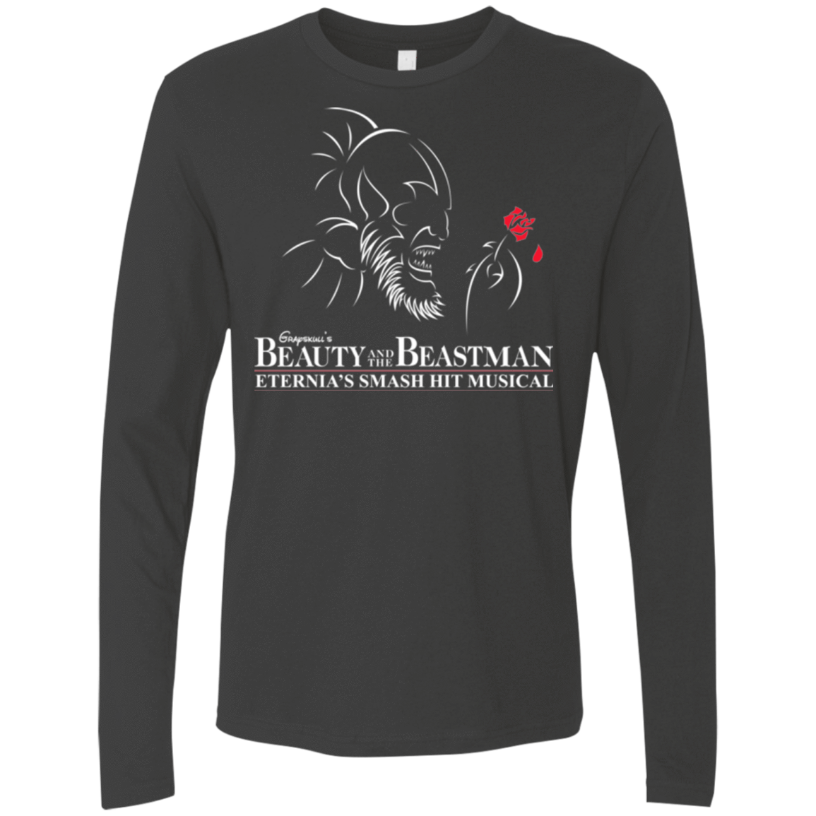 T-Shirts Heavy Metal / Small Beauty and the Beastman Men's Premium Long Sleeve