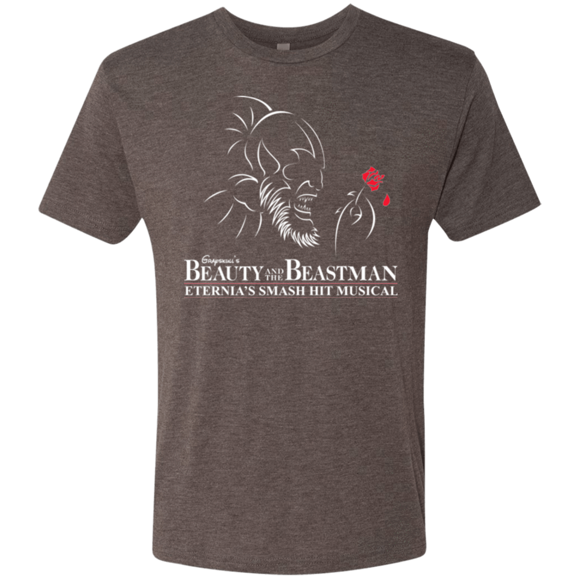 T-Shirts Macchiato / Small Beauty and the Beastman Men's Triblend T-Shirt