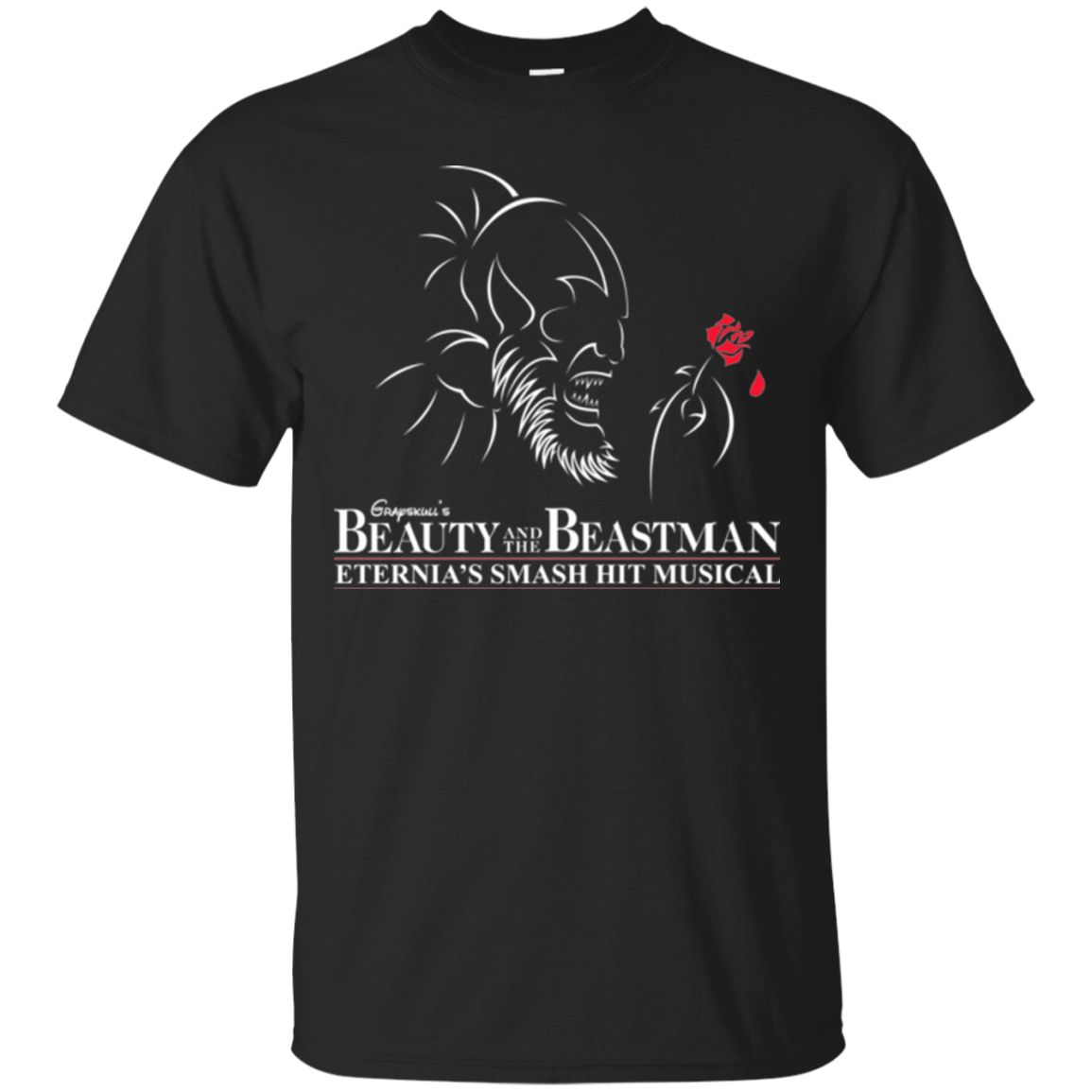 T-Shirts Black / Small Beauty and the Beastman T-Shirt