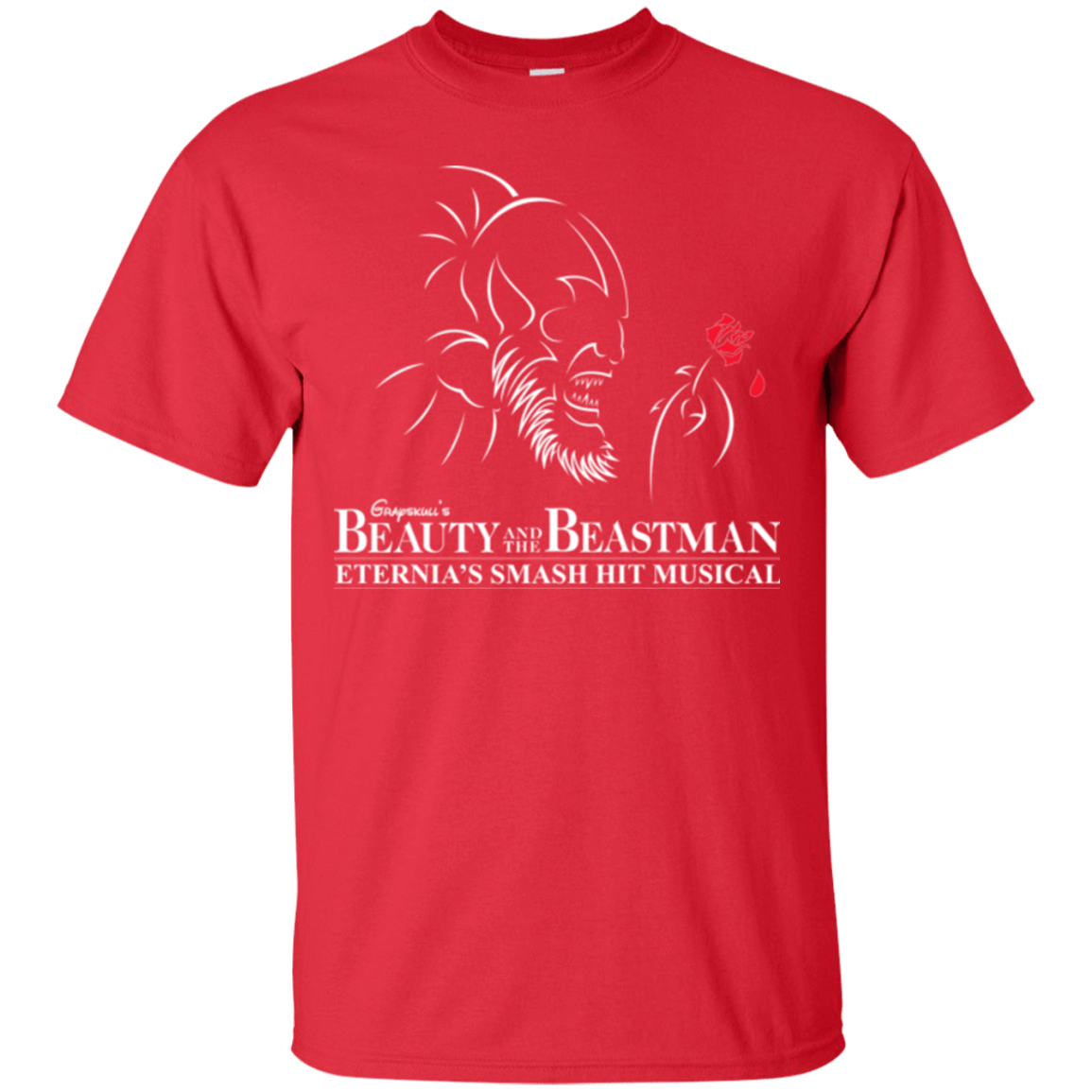 T-Shirts Red / Small Beauty and the Beastman T-Shirt