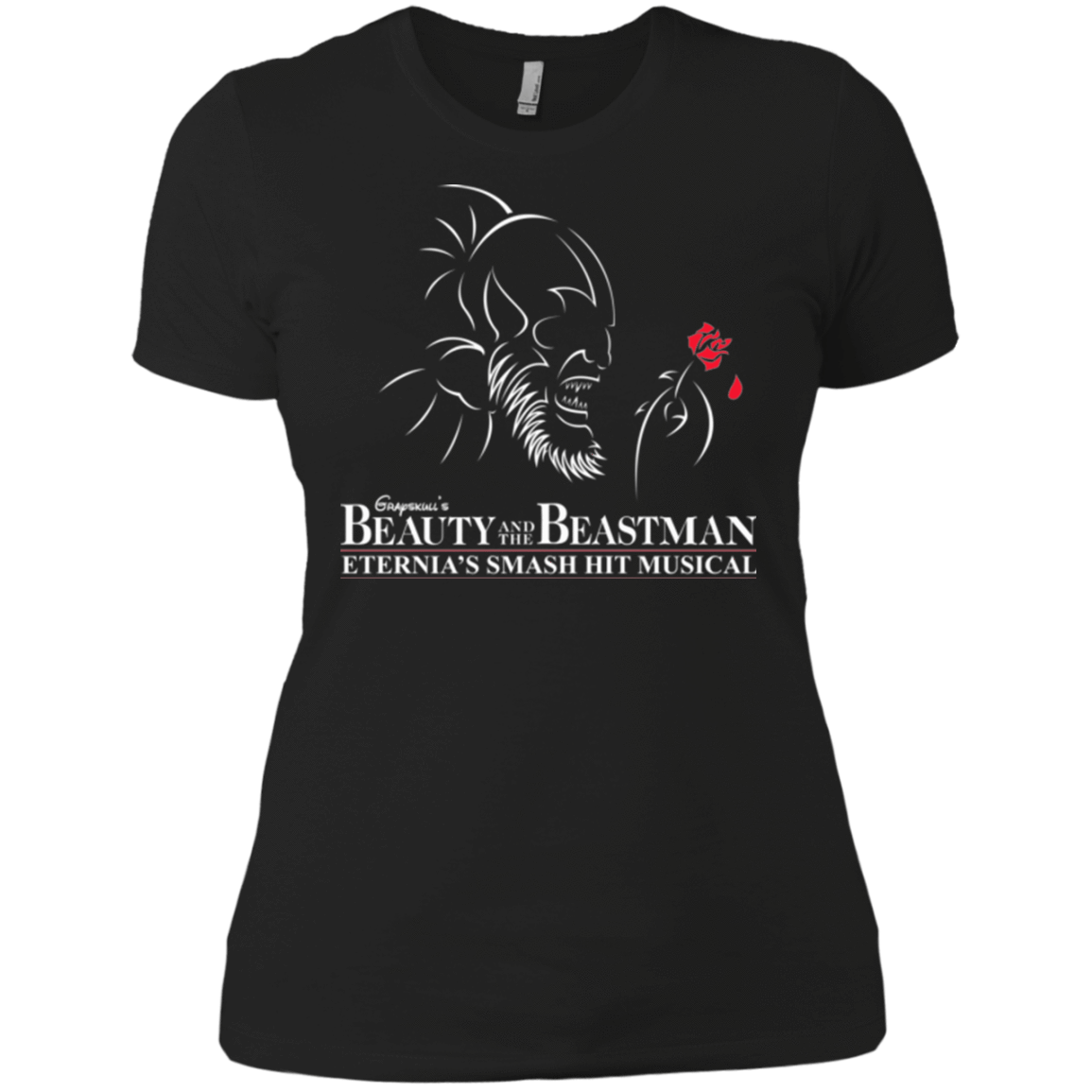T-Shirts Black / X-Small Beauty and the Beastman Women's Premium T-Shirt