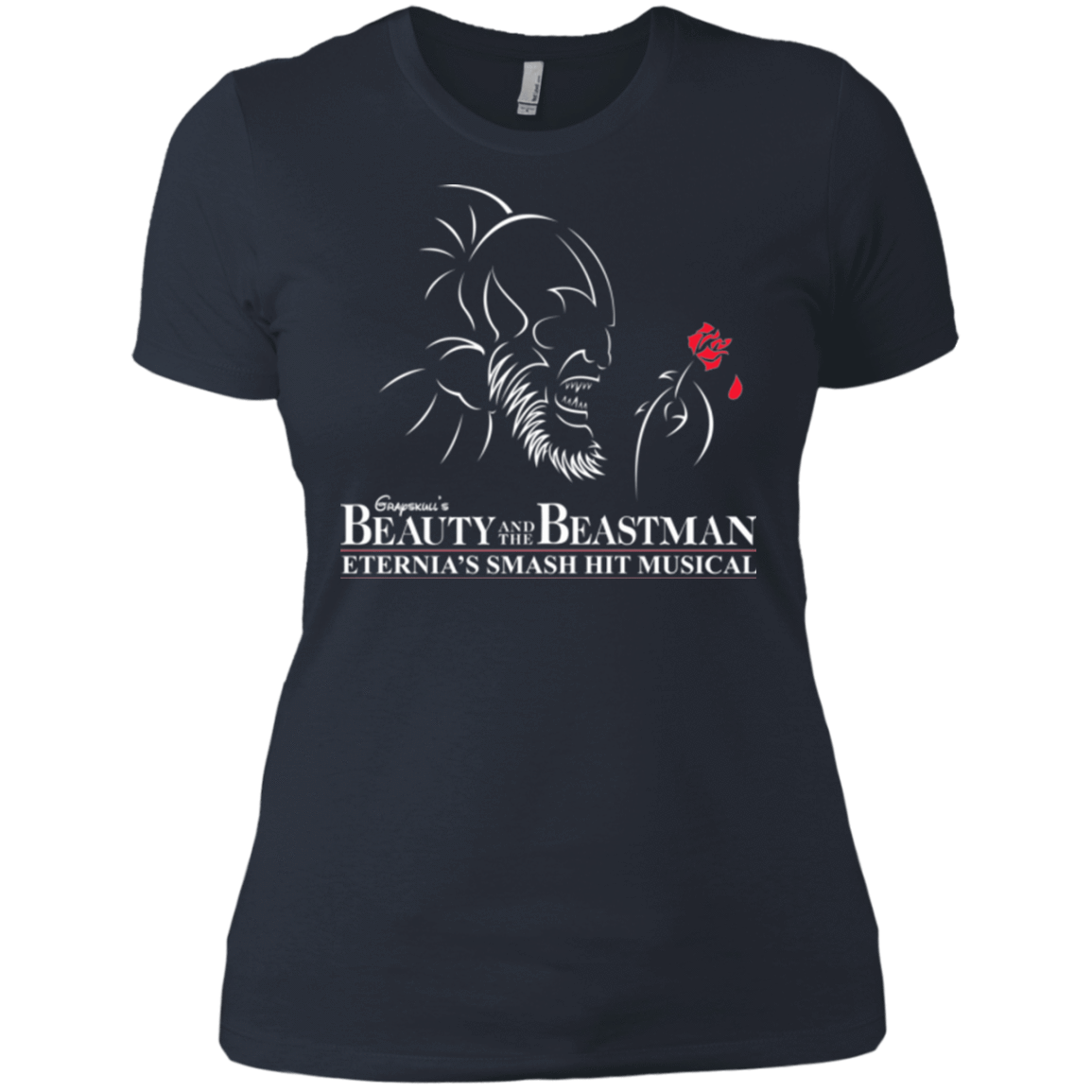 T-Shirts Indigo / X-Small Beauty and the Beastman Women's Premium T-Shirt