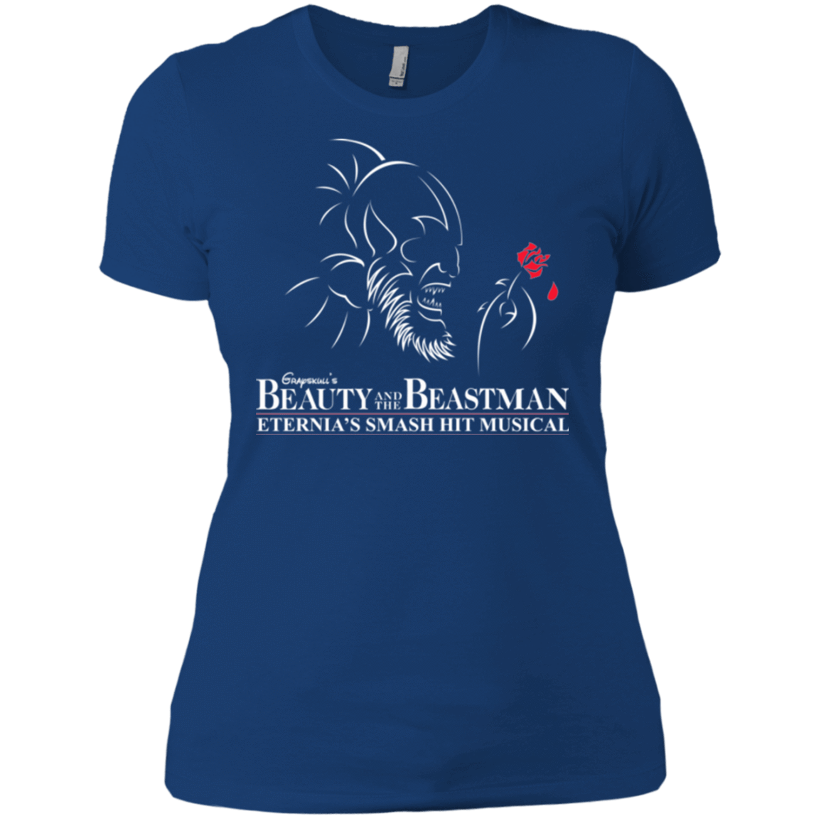 T-Shirts Royal / X-Small Beauty and the Beastman Women's Premium T-Shirt