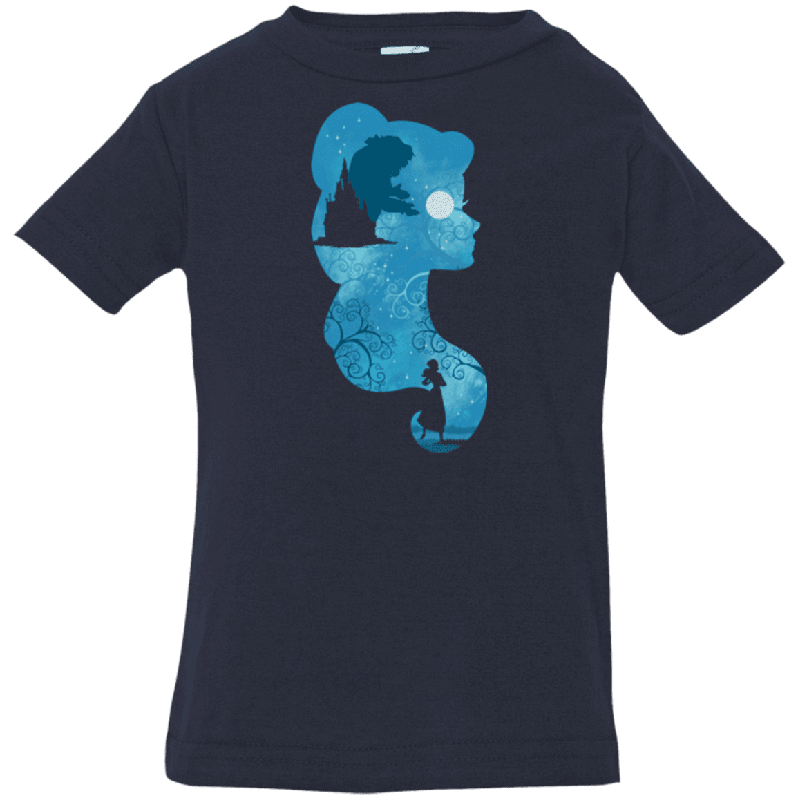T-Shirts Navy / 6 Months Beauty Portrait Infant Premium T-Shirt