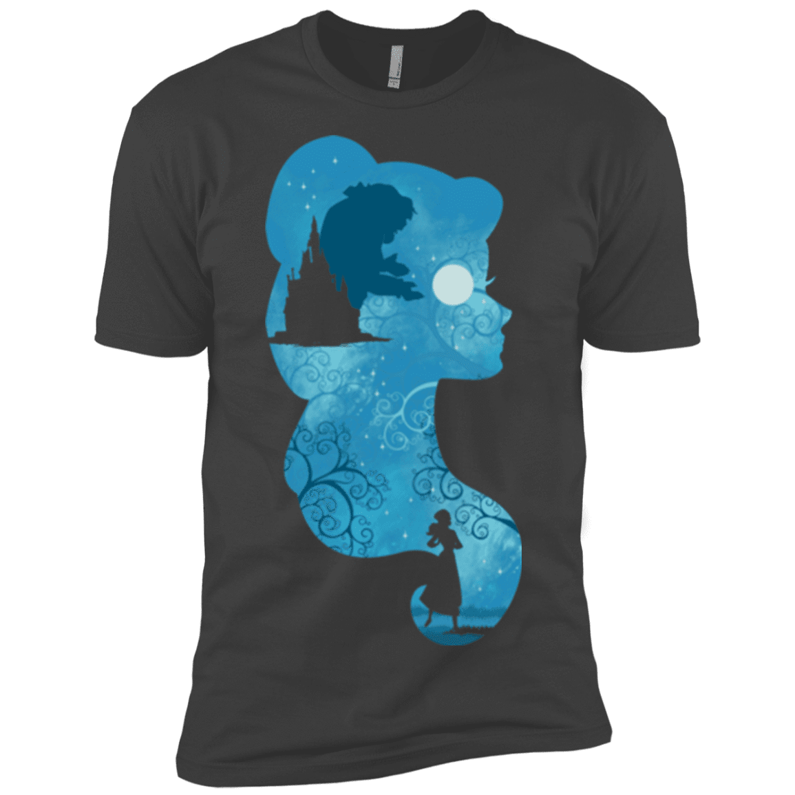 T-Shirts Heavy Metal / X-Small Beauty Portrait Men's Premium T-Shirt