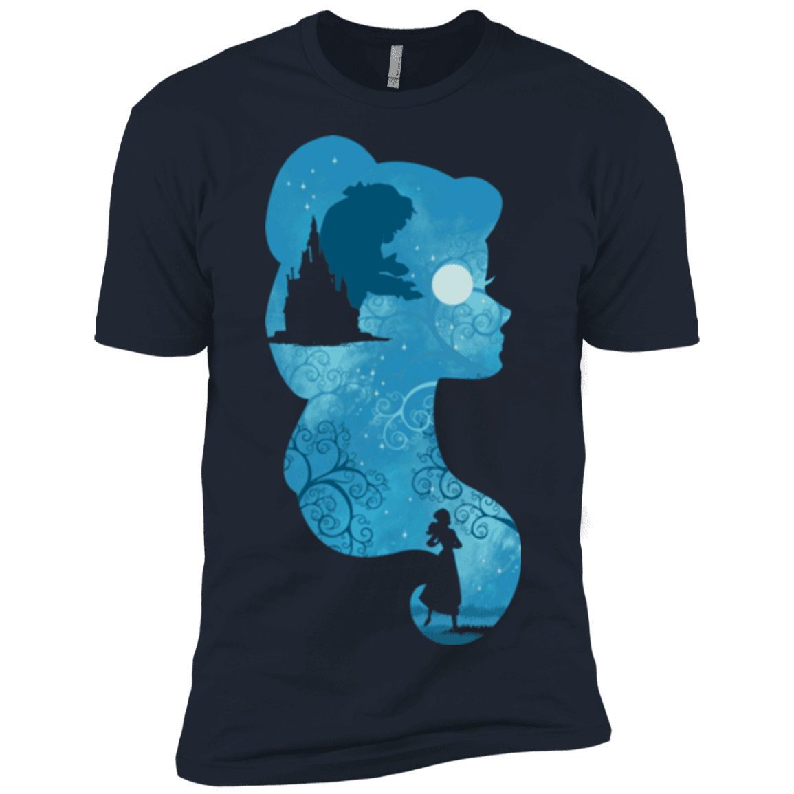 T-Shirts Midnight Navy / X-Small Beauty Portrait Men's Premium T-Shirt