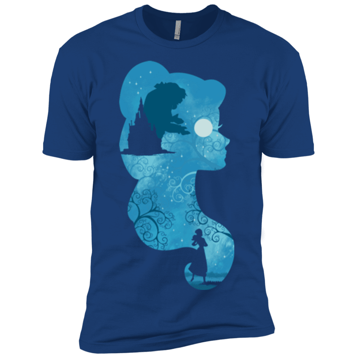 T-Shirts Royal / X-Small Beauty Portrait Men's Premium T-Shirt