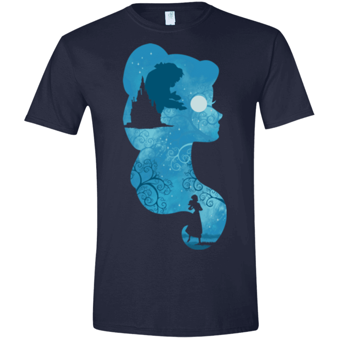 T-Shirts Navy / X-Small Beauty Portrait Men's Semi-Fitted Softstyle