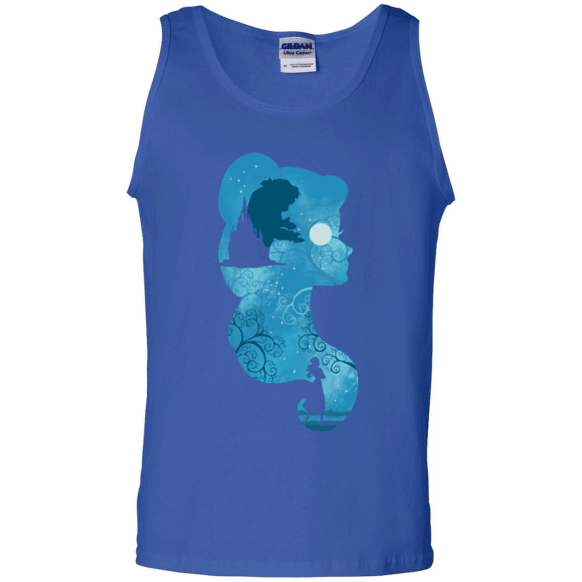 T-Shirts Royal / S Beauty Portrait Men's Tank Top