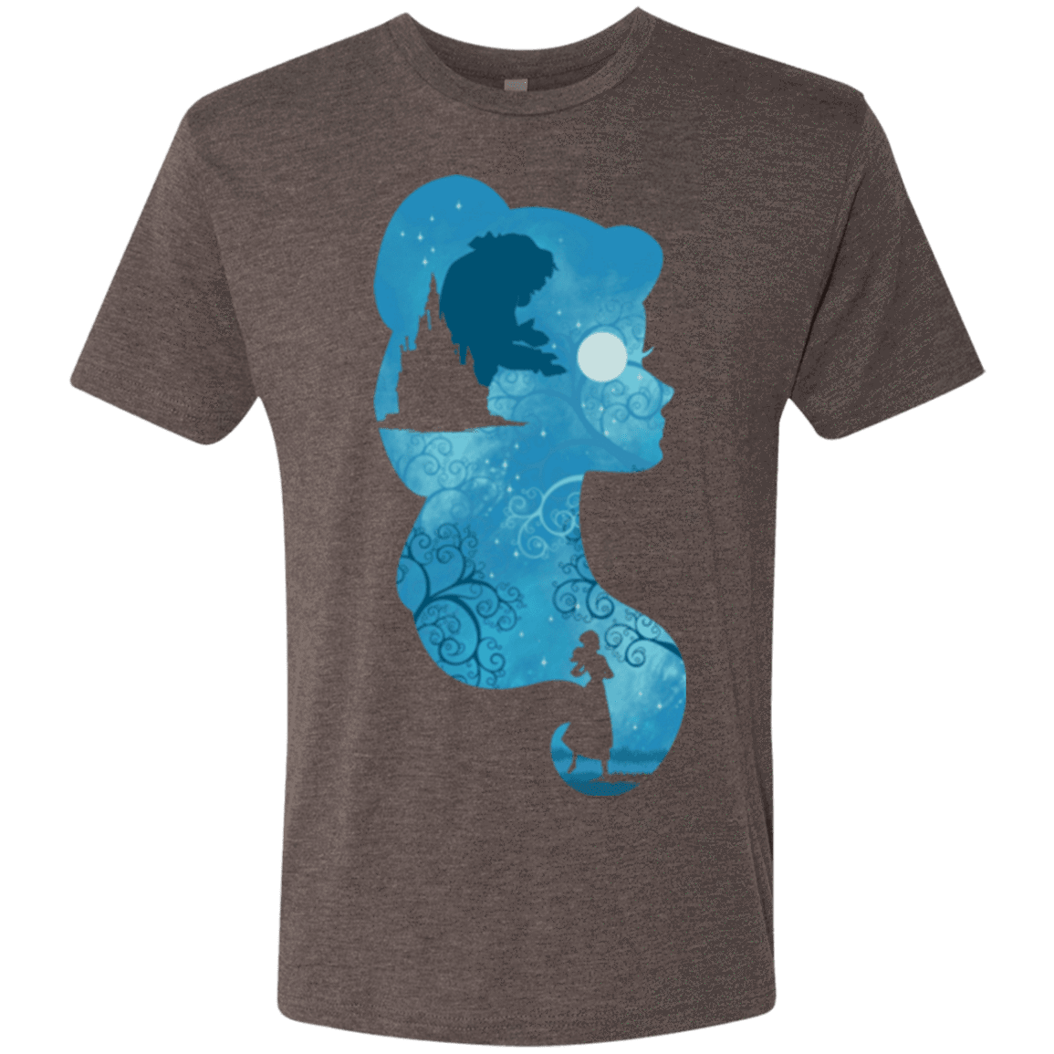 T-Shirts Macchiato / S Beauty Portrait Men's Triblend T-Shirt