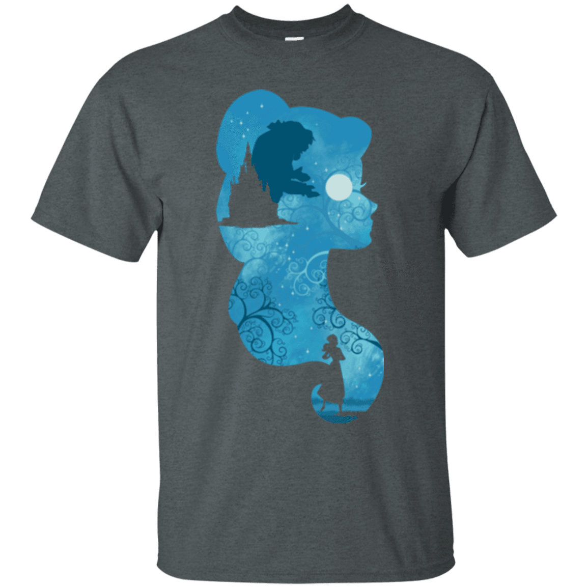 T-Shirts Dark Heather / S Beauty Portrait T-Shirt