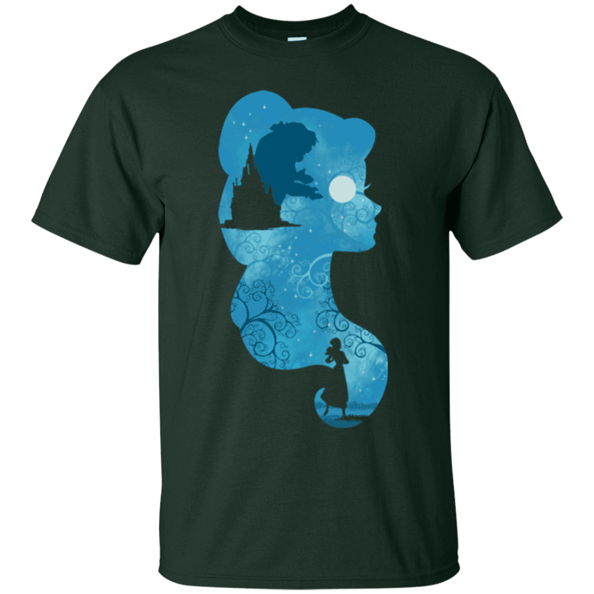 T-Shirts Forest / S Beauty Portrait T-Shirt