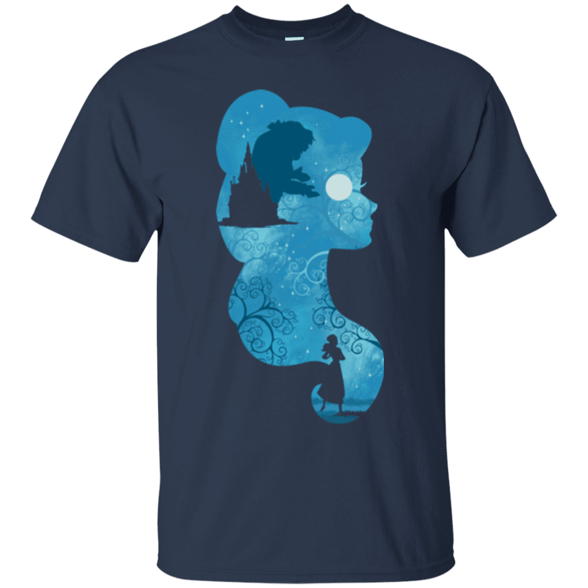 T-Shirts Navy / S Beauty Portrait T-Shirt