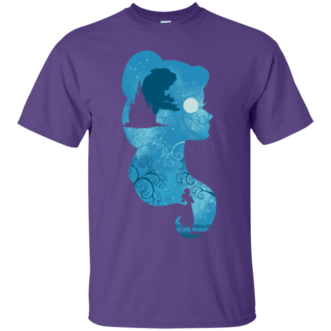 T-Shirts Purple / S Beauty Portrait T-Shirt