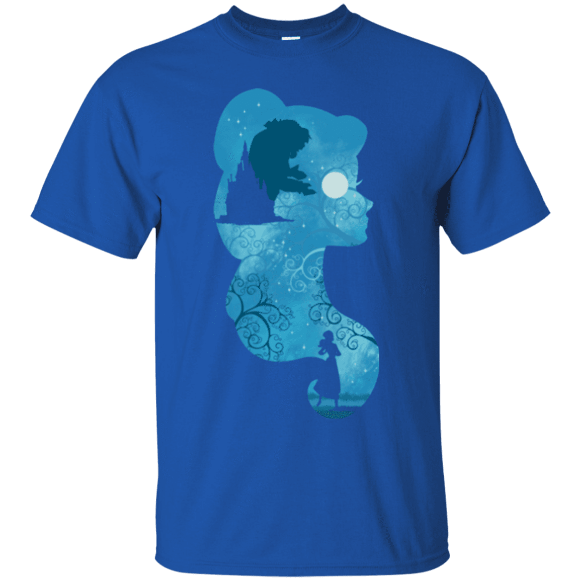 T-Shirts Royal / S Beauty Portrait T-Shirt