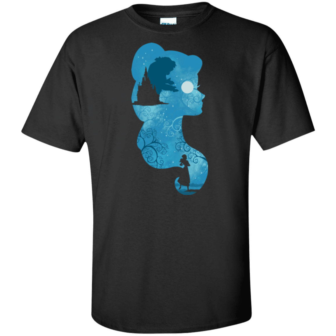 T-Shirts Black / XLT Beauty Portrait Tall T-Shirt