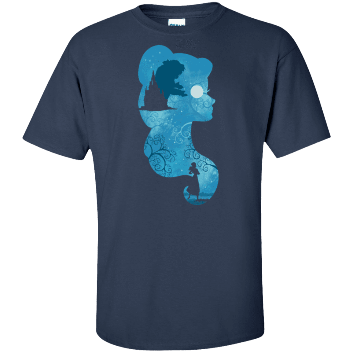 T-Shirts Navy / XLT Beauty Portrait Tall T-Shirt