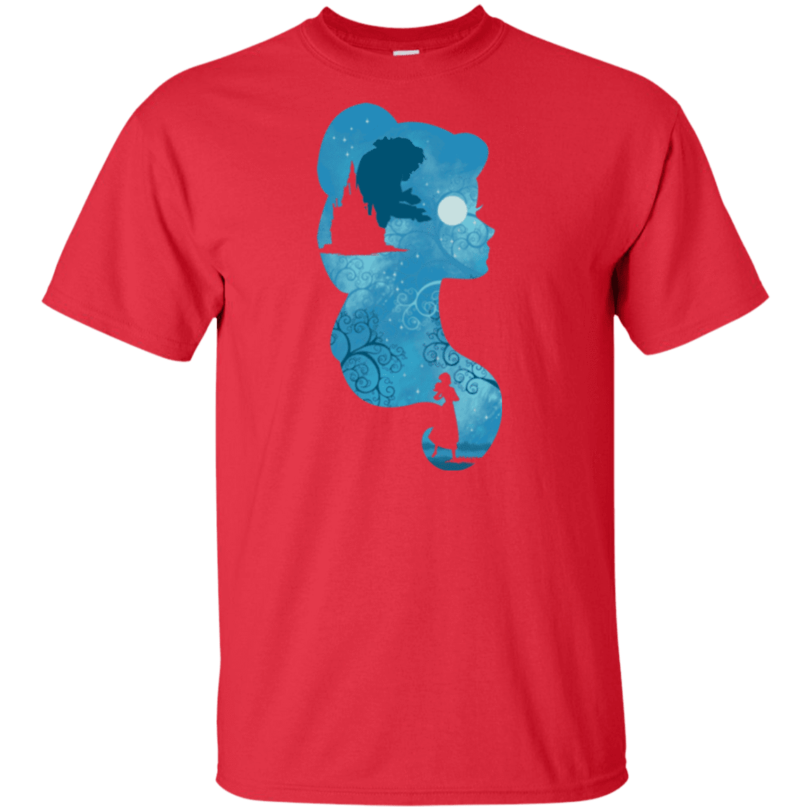 T-Shirts Red / XLT Beauty Portrait Tall T-Shirt