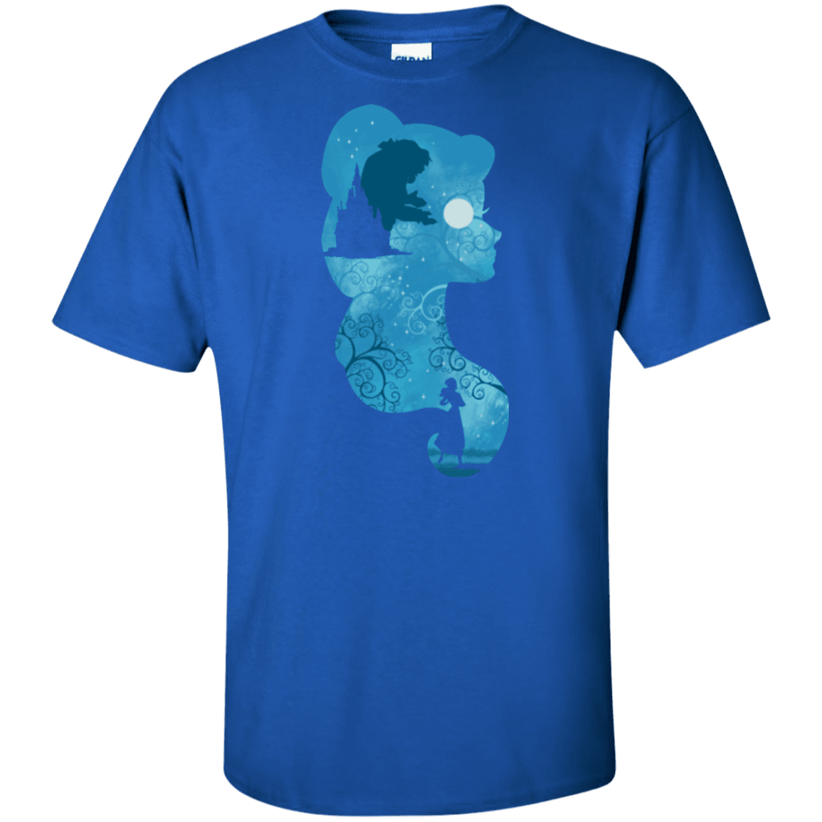 T-Shirts Royal / XLT Beauty Portrait Tall T-Shirt