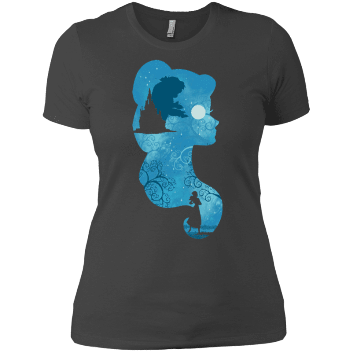 T-Shirts Heavy Metal / X-Small Beauty Portrait Women's Premium T-Shirt