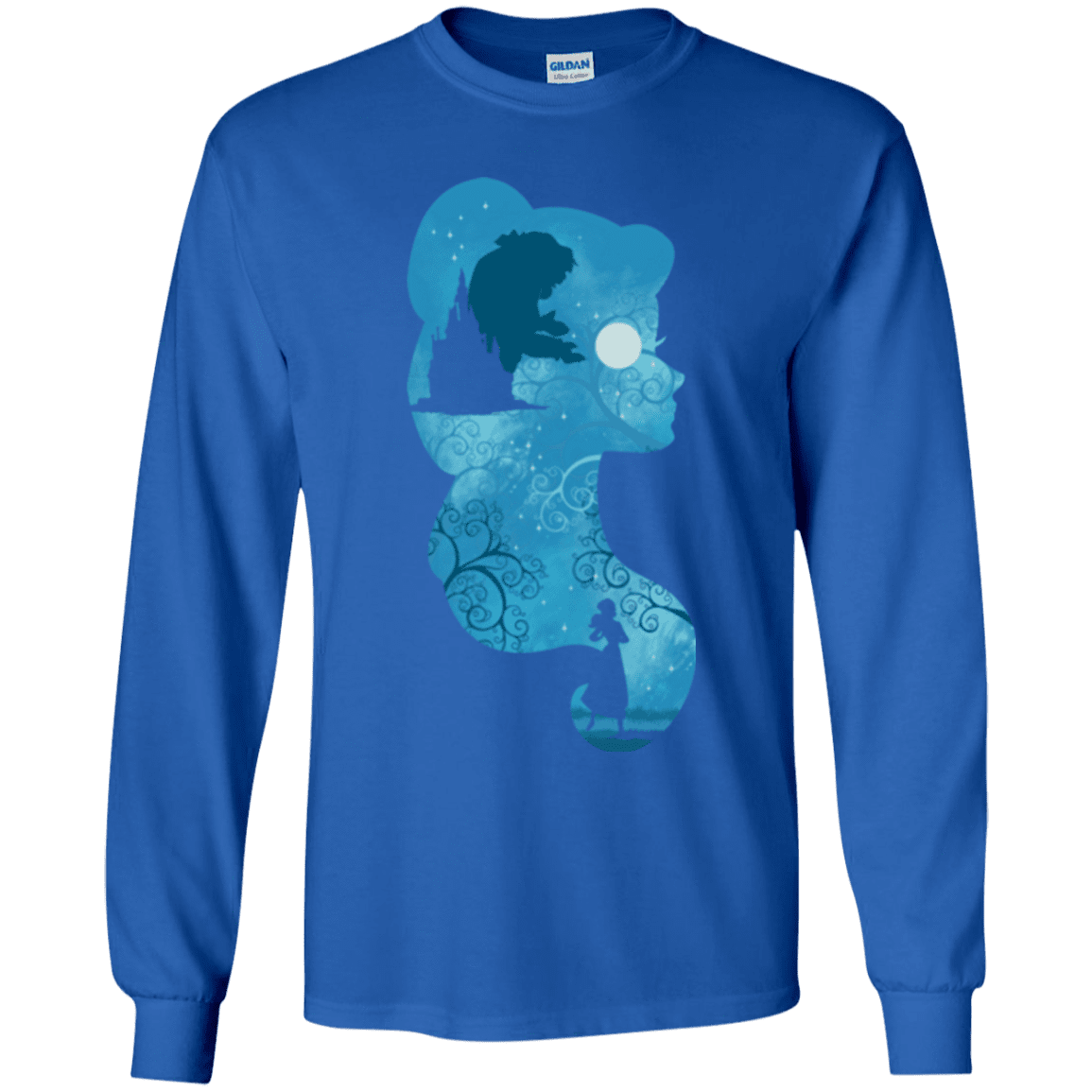 T-Shirts Royal / YS Beauty Portrait Youth Long Sleeve T-Shirt