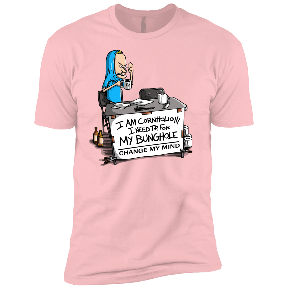 Beavis Change My Mind Boys Premium T-Shirt