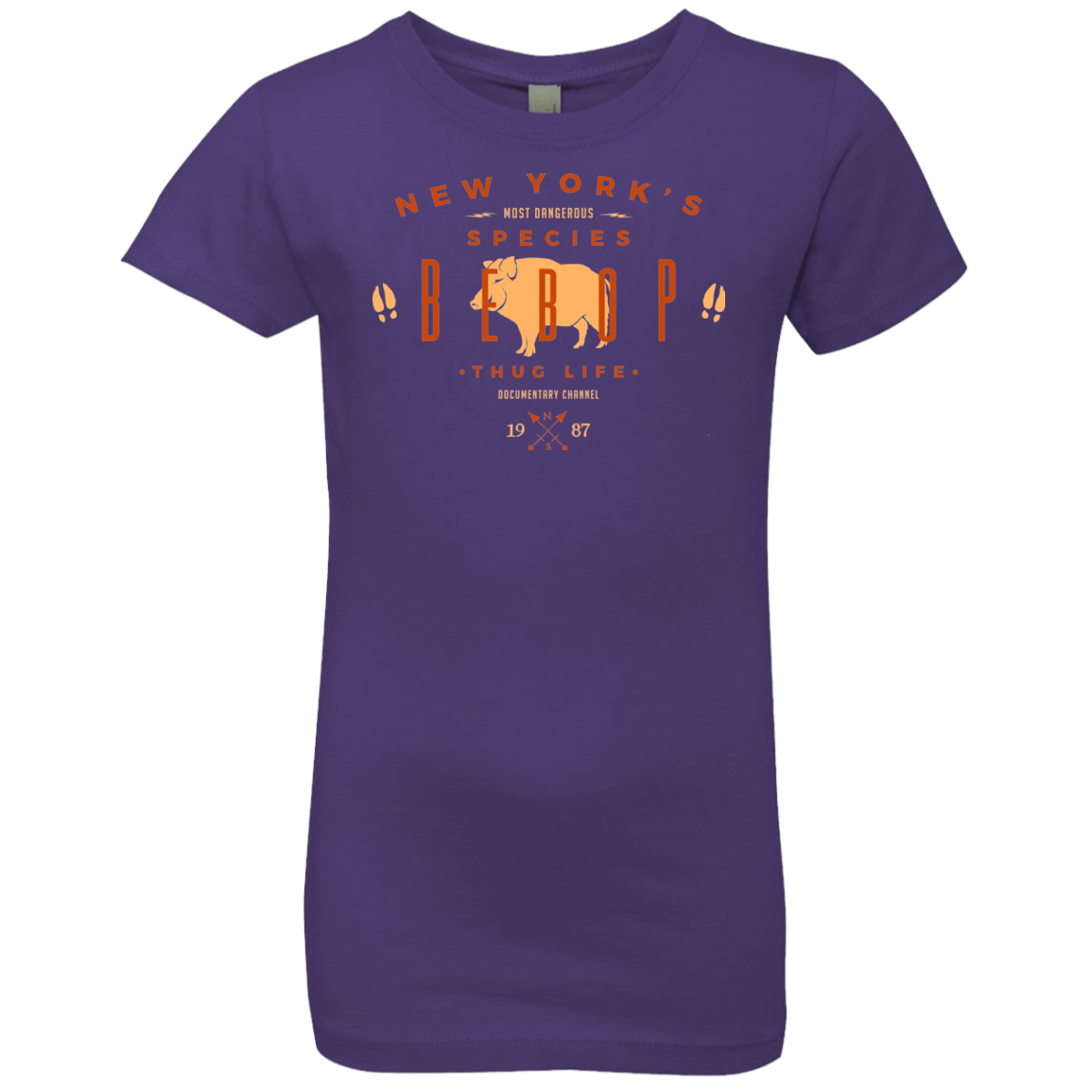 T-Shirts Purple Rush / YXS BEBOP Girls Premium T-Shirt