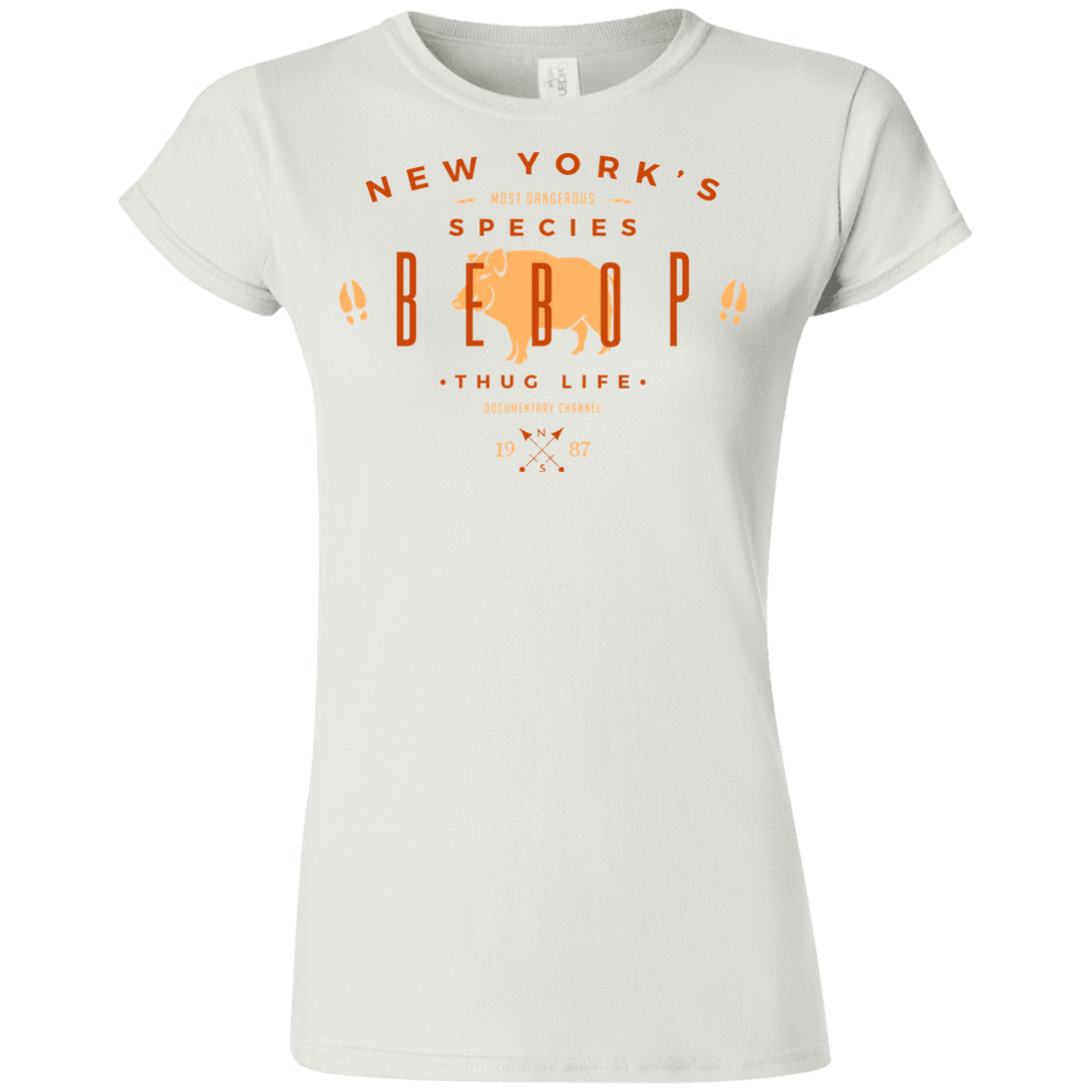 T-Shirts White / S BEBOP Junior Slimmer-Fit T-Shirt