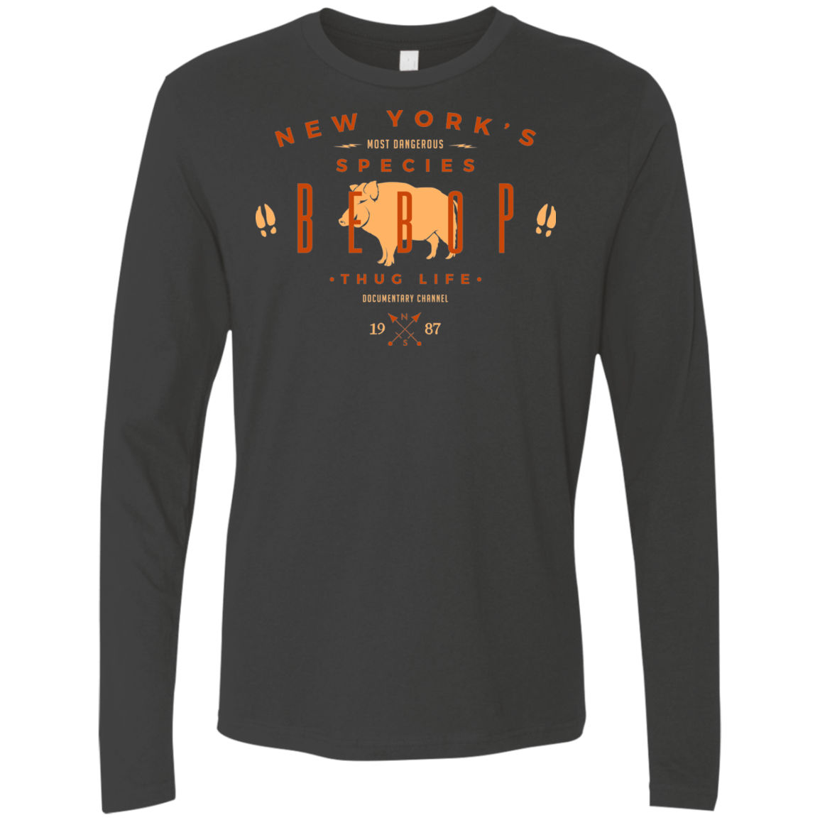 T-Shirts Heavy Metal / S BEBOP Men's Premium Long Sleeve