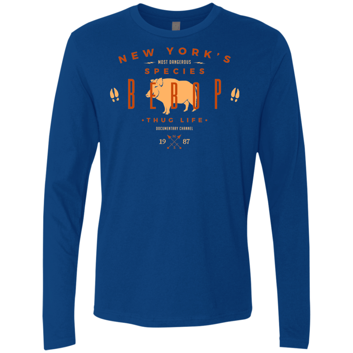 T-Shirts Royal / S BEBOP Men's Premium Long Sleeve