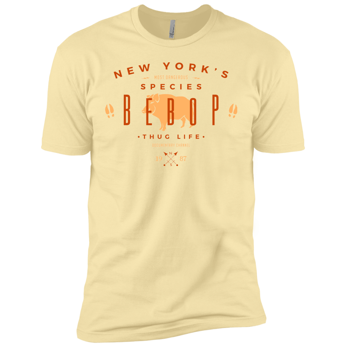 T-Shirts Banana Cream / X-Small BEBOP Men's Premium T-Shirt