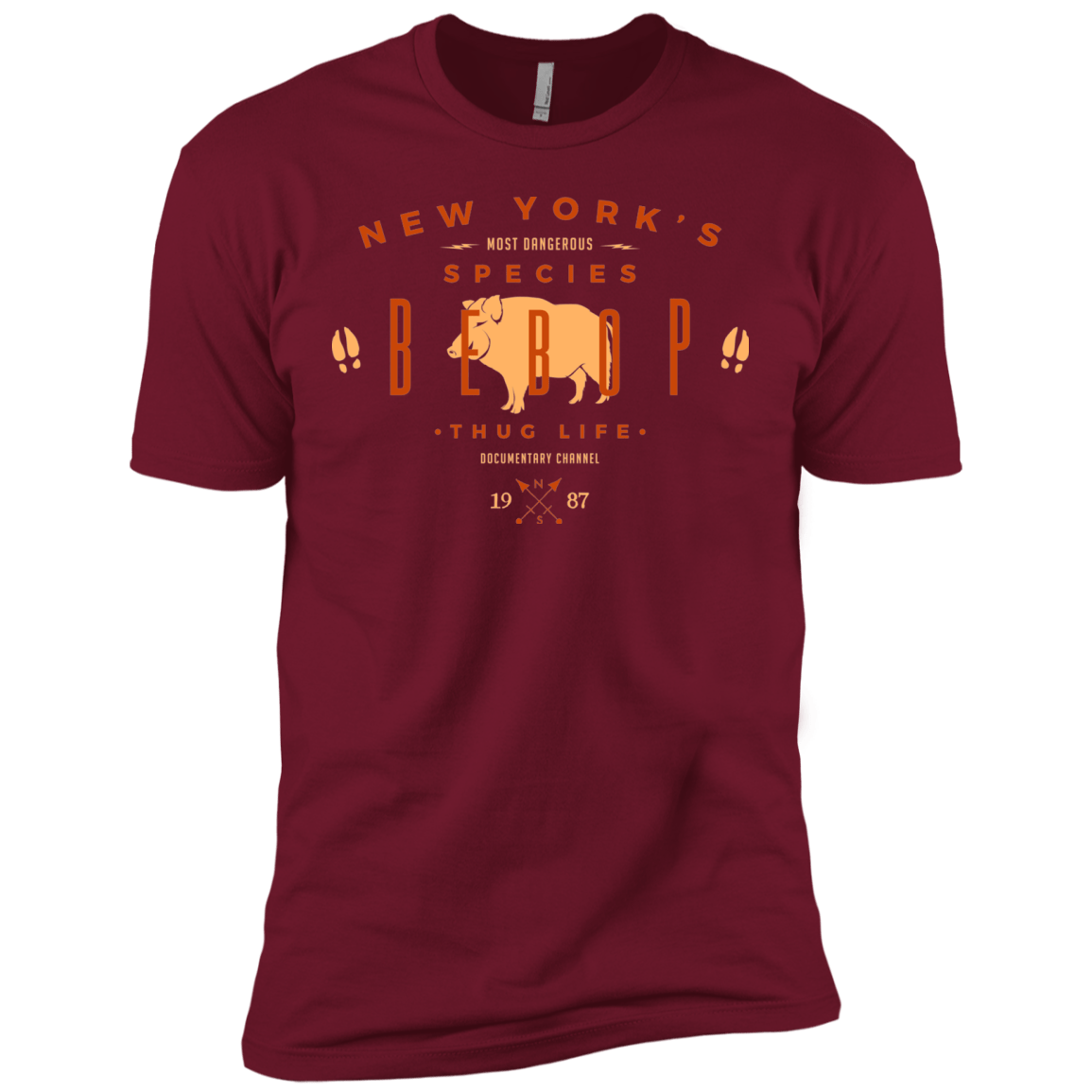 T-Shirts Cardinal / X-Small BEBOP Men's Premium T-Shirt