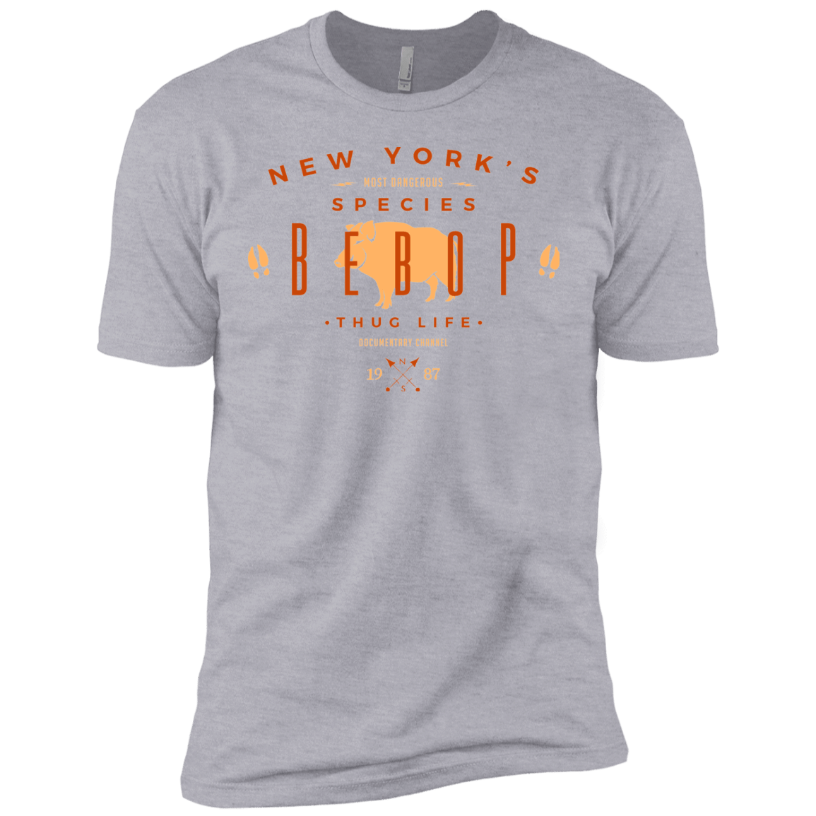 T-Shirts Heather Grey / X-Small BEBOP Men's Premium T-Shirt