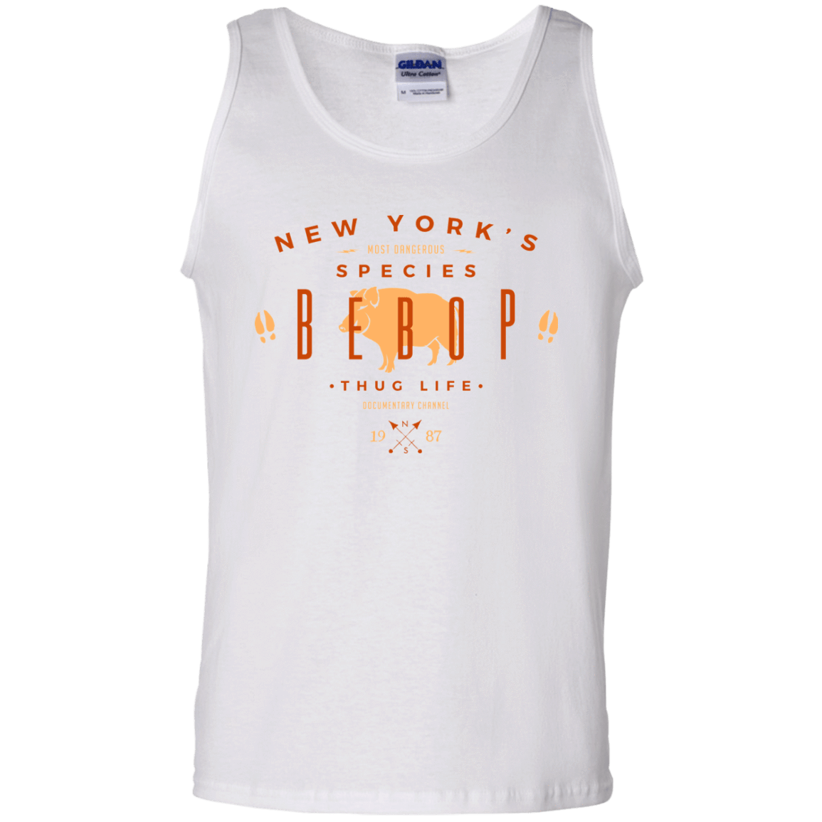 T-Shirts White / S BEBOP Men's Tank Top