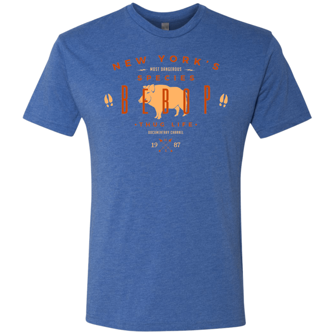 T-Shirts Vintage Royal / S BEBOP Men's Triblend T-Shirt