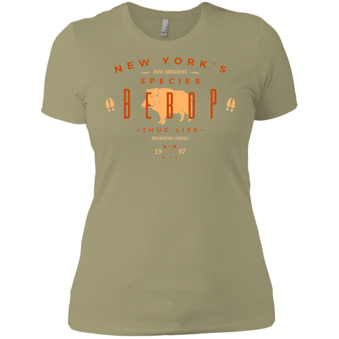 T-Shirts Light Olive / X-Small BEBOP Women's Premium T-Shirt