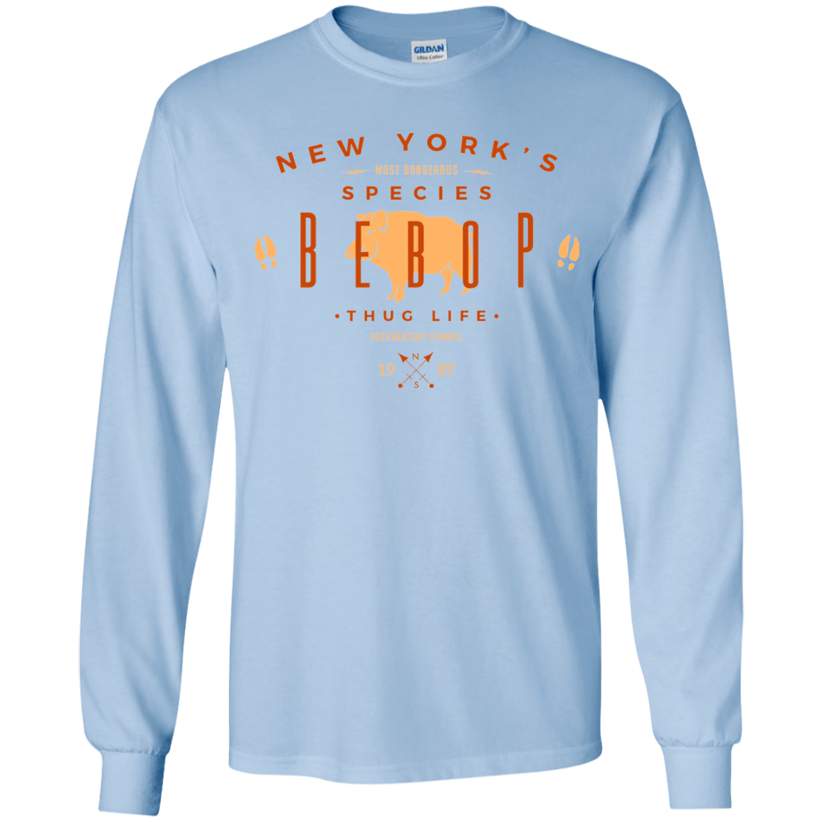 T-Shirts Light Blue / YS BEBOP Youth Long Sleeve T-Shirt