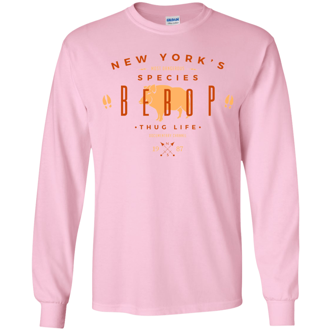 T-Shirts Light Pink / YS BEBOP Youth Long Sleeve T-Shirt