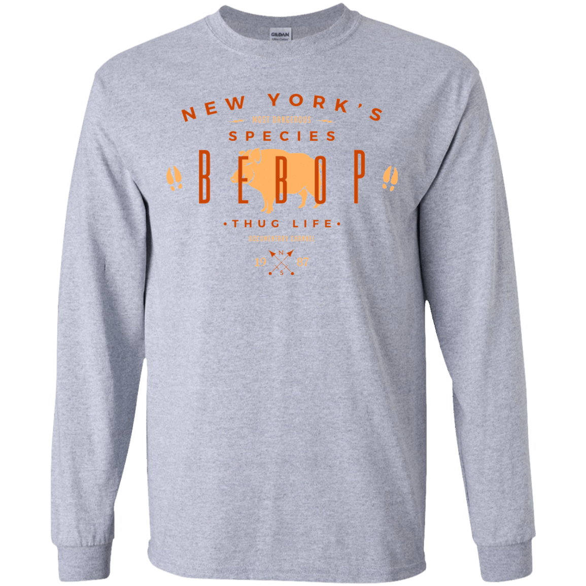 T-Shirts Sport Grey / YS BEBOP Youth Long Sleeve T-Shirt