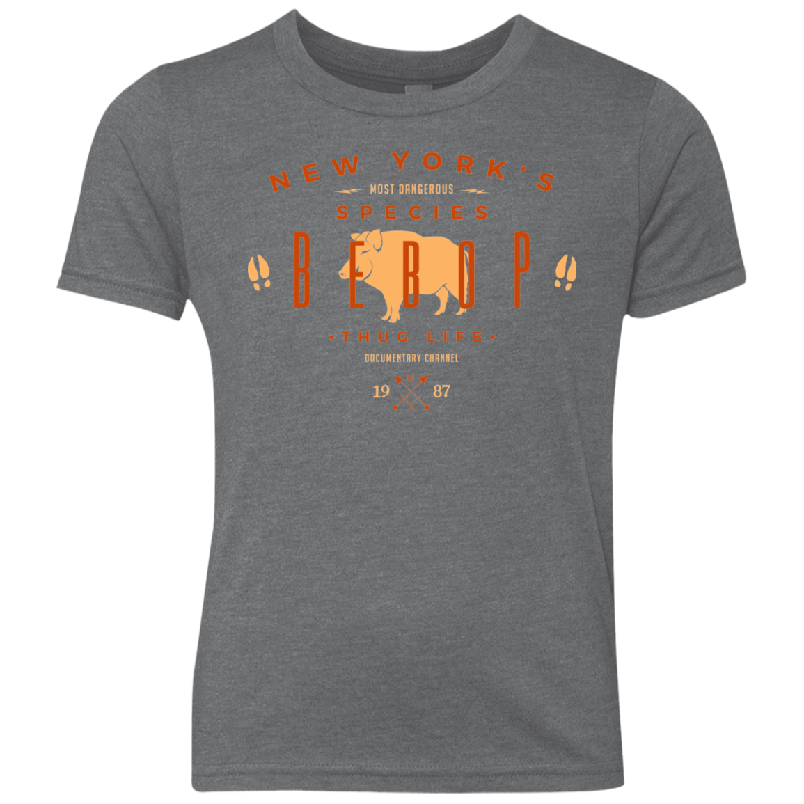 T-Shirts Premium Heather / YXS BEBOP Youth Triblend T-Shirt