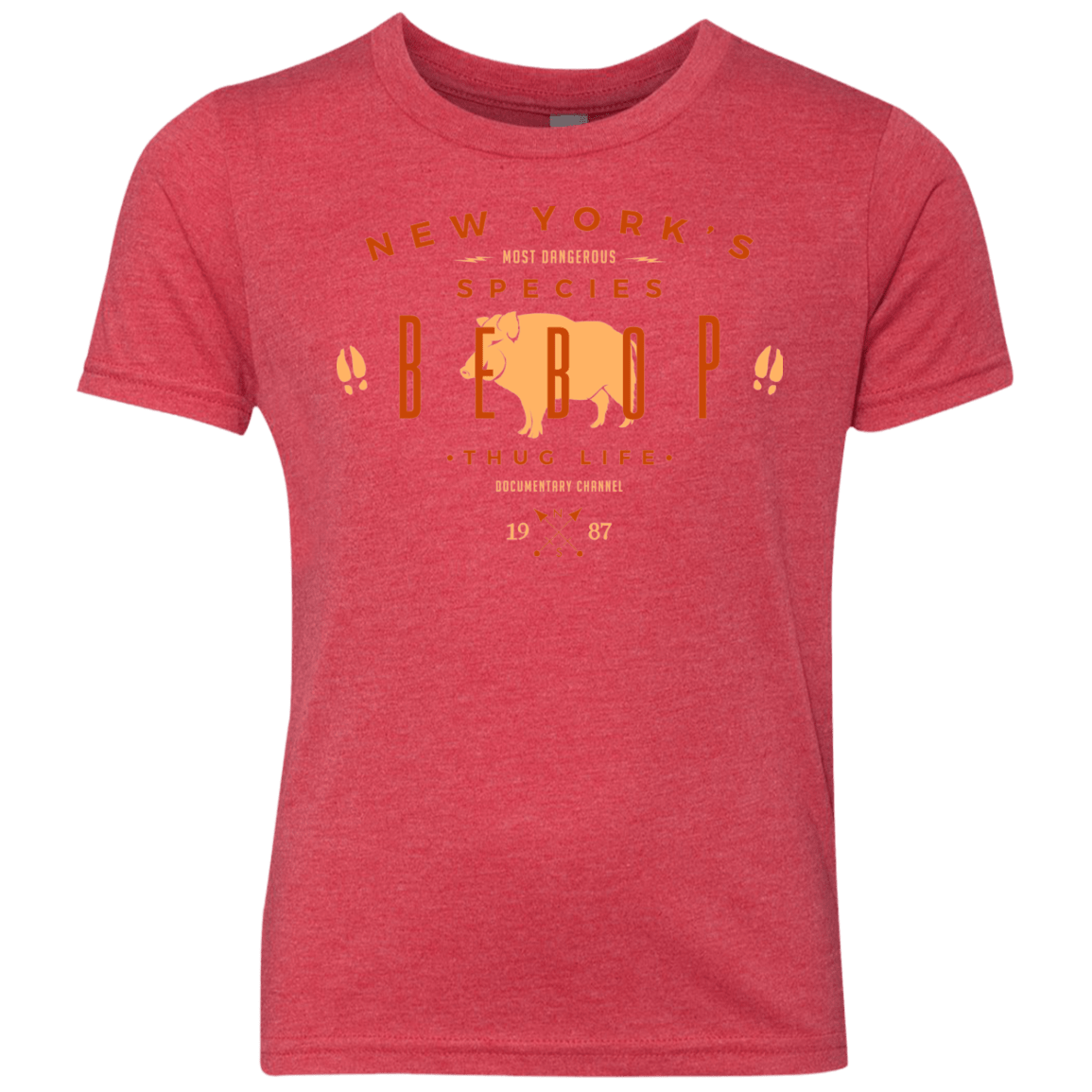 T-Shirts Vintage Red / YXS BEBOP Youth Triblend T-Shirt