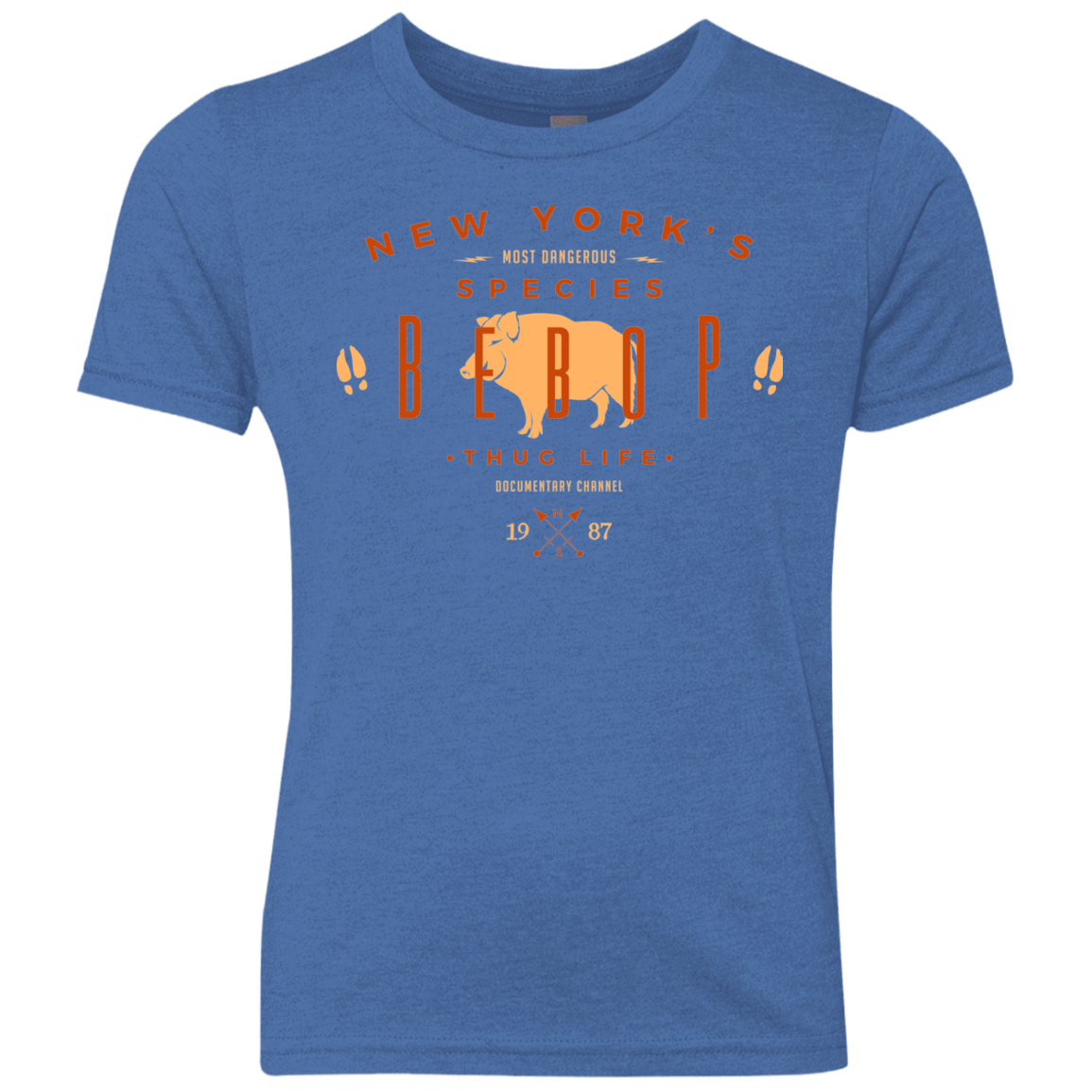 T-Shirts Vintage Royal / YXS BEBOP Youth Triblend T-Shirt