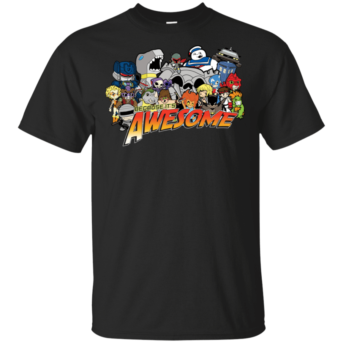 T-Shirts Black / S Because its Awesome T-Shirt