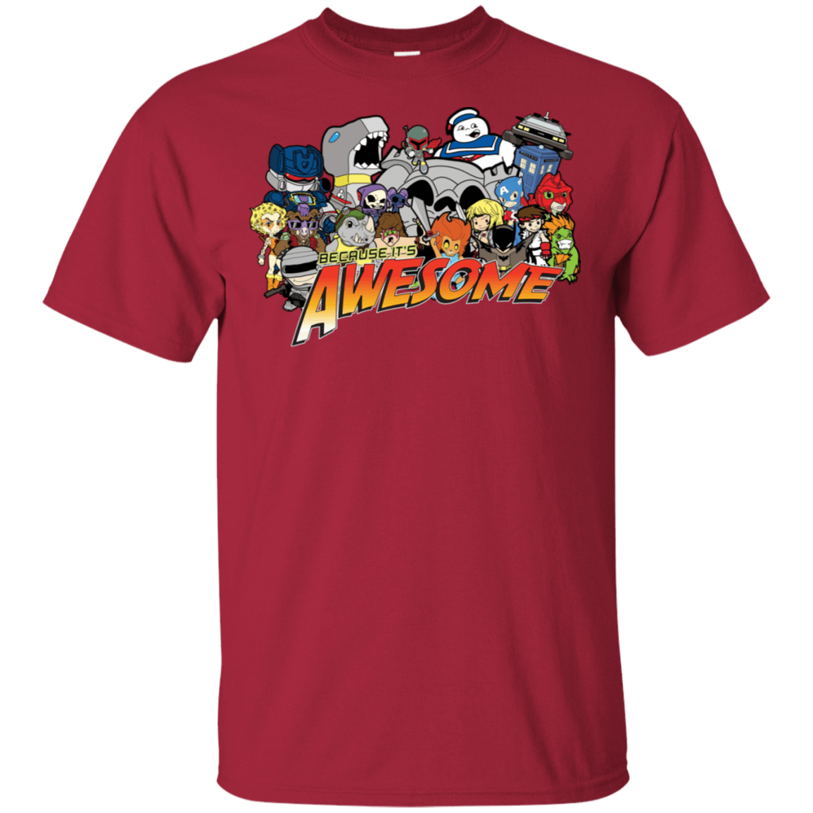 T-Shirts Cardinal / S Because its Awesome T-Shirt